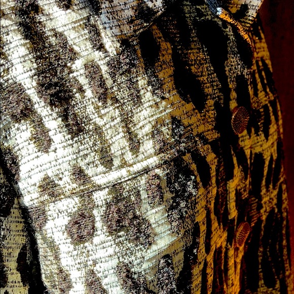 Metallic leopard jacket - Picture 4 of 5